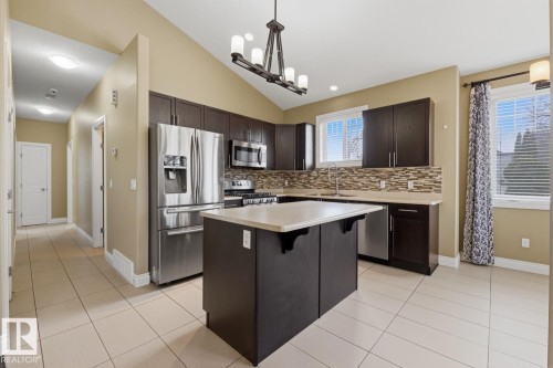11403 92 Street, Edmonton, AB - Indoor Photo Showing Kitchen With Stainless Steel Kitchen With Upgraded Kitchen
