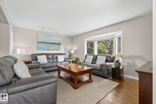 3528 56 Street, Edmonton, AB - Indoor Photo Showing Living Room