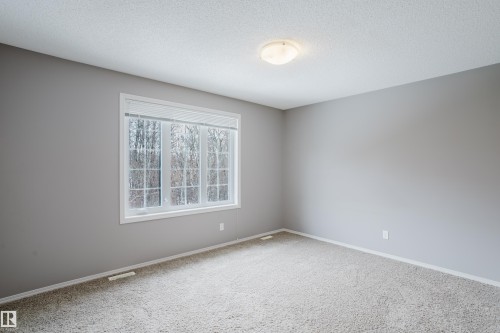 This room features a window providing natural light, light gray walls, and carpeted flooring - 14009 164 Avenue, Edmonton, AB - Indoor Photo Showing Other Room