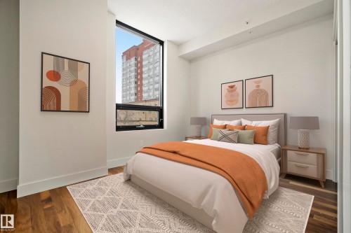 401 11933 Jasper Avenue, Edmonton, AB - Indoor Photo Showing Bedroom