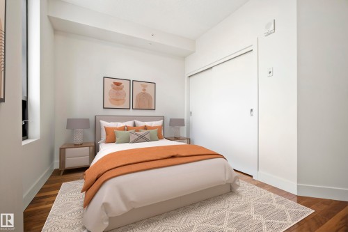 401 11933 Jasper Avenue, Edmonton, AB - Indoor Photo Showing Bedroom