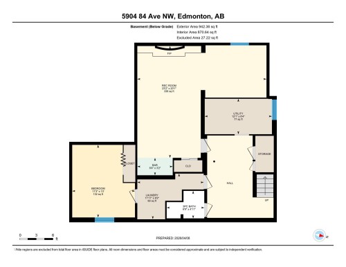 Floor plan - 5904 84 Avenue, Edmonton, AB - Other