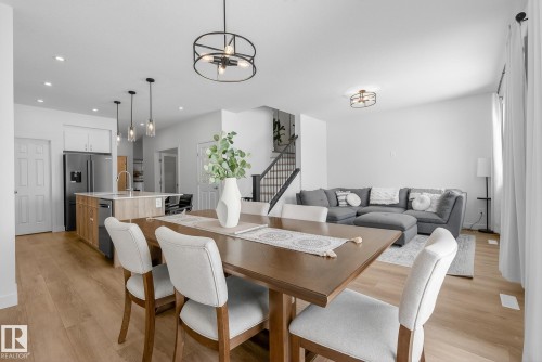 18 Nouveau Drive, St. Albert, AB - Indoor Photo Showing Dining Room