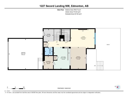 Floor plan - 1227 Secord Landing, Edmonton, AB - Other