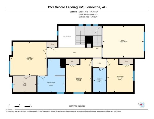 Floor plan - 1227 Secord Landing, Edmonton, AB - Other