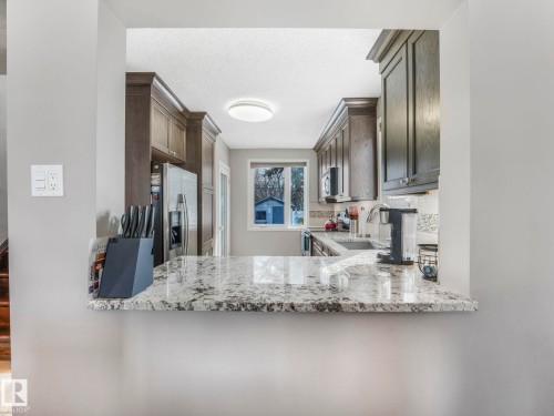 7653 91 Avenue, Edmonton, AB - Indoor Photo Showing Kitchen