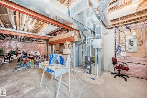 374 Crystallina Nera Drive, Edmonton, AB - Indoor Photo Showing Basement