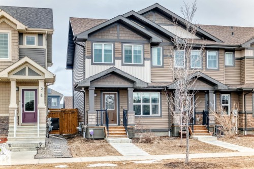 374 Crystallina Nera Drive, Edmonton, AB - Outdoor With Facade