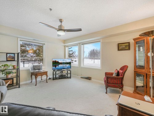 111 9535 176 Street, Edmonton, AB - Indoor Photo Showing Living Room