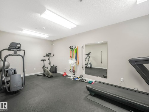 111 9535 176 Street, Edmonton, AB - Indoor Photo Showing Gym Room
