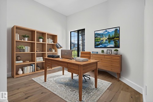 4706 Knight Close, Edmonton, AB - Indoor Photo Showing Office