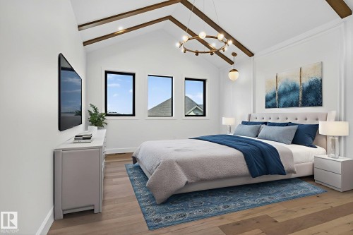 4706 Knight Close, Edmonton, AB - Indoor Photo Showing Bedroom