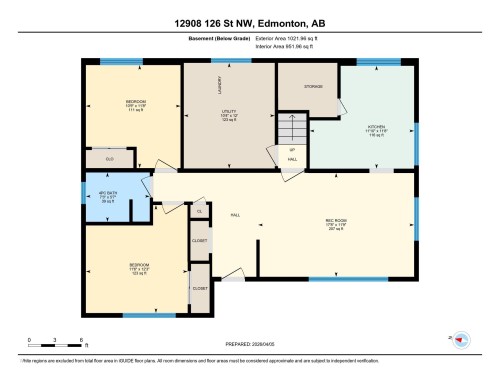 Floor plan - 12908 126 Street, Edmonton, AB - Other