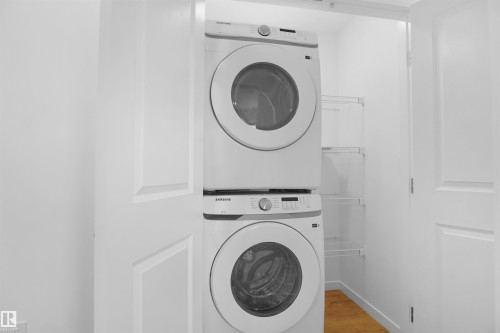 53 525 Secord Boulevard, Edmonton, AB - Indoor Photo Showing Laundry Room