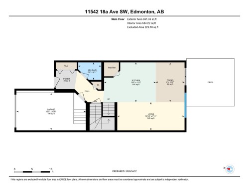 Floor plan - 11542 18A Avenue, Edmonton, AB - Other