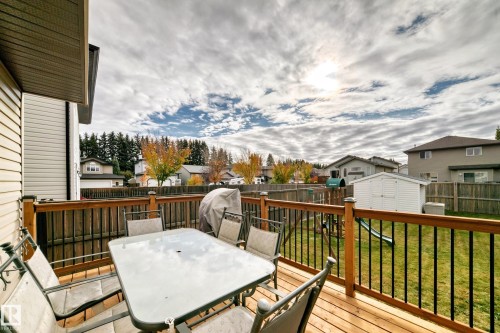 6003 48 Avenue, Beaumont, AB - Outdoor With Deck Patio Veranda With Exterior