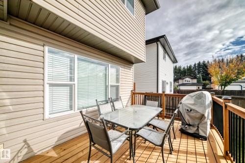 6003 48 Avenue, Beaumont, AB - Outdoor With Deck Patio Veranda With Exterior