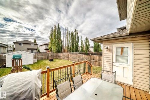 6003 48 Avenue, Beaumont, AB - Outdoor With Deck Patio Veranda With Exterior