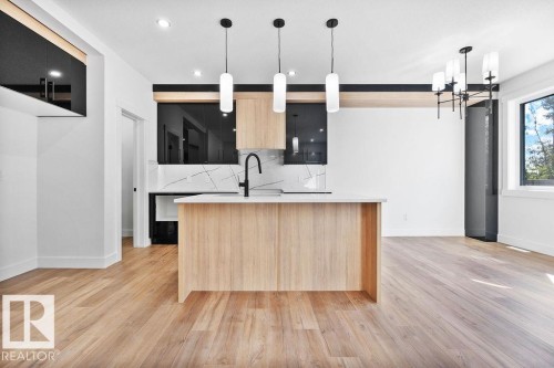207 39 Avenue, Edmonton, AB - Indoor Photo Showing Kitchen