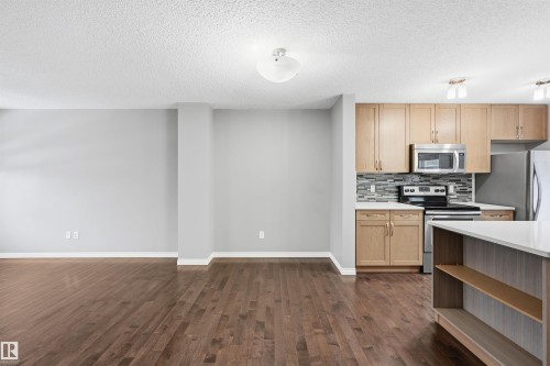 4033 Orchards Drive, Edmonton, AB - Indoor Photo Showing Kitchen With Stainless Steel Kitchen