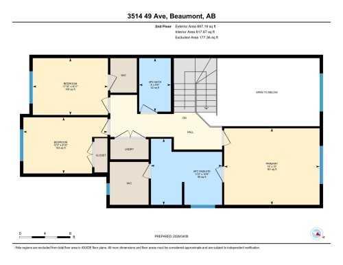 Floor plan - 3514 49 Avenue, Beaumont, AB - Other