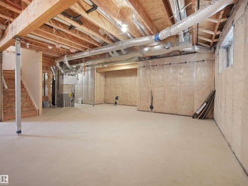 165 Edgewater Circle, Leduc, AB - Indoor Photo Showing Basement