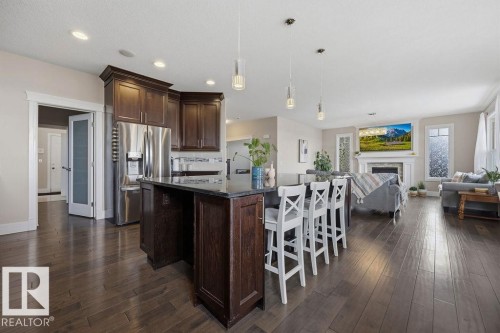 3128 58 Avenue, Rural Leduc County, AB - Indoor Photo Showing Kitchen With Stainless Steel Kitchen With Upgraded Kitchen