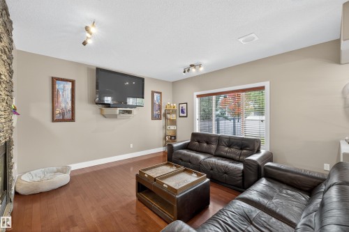 520 Stewart Crescent, Edmonton, AB - Indoor Photo Showing Living Room