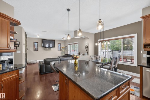 520 Stewart Crescent, Edmonton, AB - Indoor Photo Showing Kitchen With Upgraded Kitchen