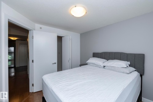 707 10055 118 Street, Edmonton, AB - Indoor Photo Showing Bedroom