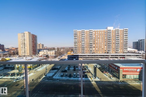 707 10055 118 Street, Edmonton, AB - Outdoor With Balcony
