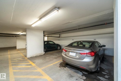 707 10055 118 Street, Edmonton, AB - Indoor Photo Showing Garage