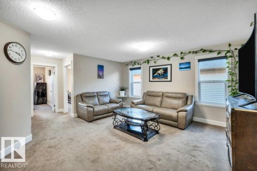 3671 8 Street, Edmonton, AB - Indoor Photo Showing Living Room