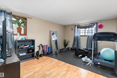 12914 69 Street, Edmonton, AB - Indoor Photo Showing Gym Room