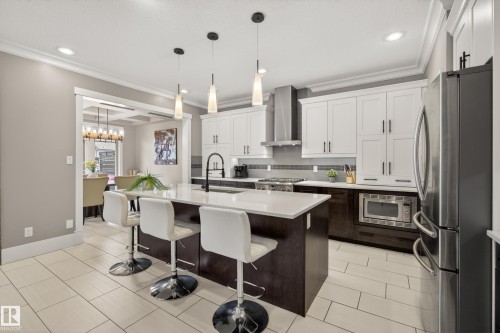 2003 Ainslie Link Link, Edmonton, AB - Indoor Photo Showing Kitchen With Upgraded Kitchen