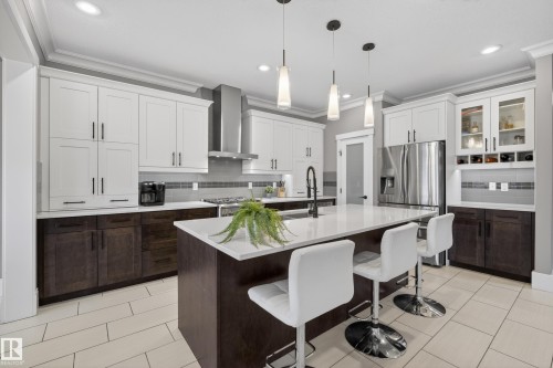 2003 Ainslie Link Link, Edmonton, AB - Indoor Photo Showing Kitchen With Upgraded Kitchen