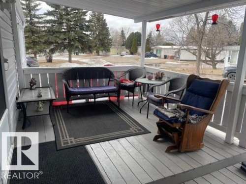 46 Round Road, Edmonton, AB - Outdoor With Deck Patio Veranda With Exterior