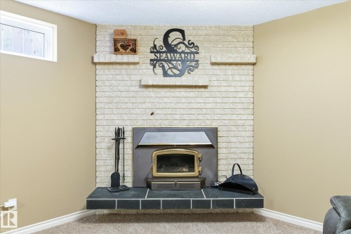 8427 152B Avenue, Edmonton, AB - Indoor With Fireplace