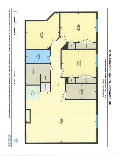 Floor plan - 2315 Ashcraft Cape, Edmonton, AB - Other
