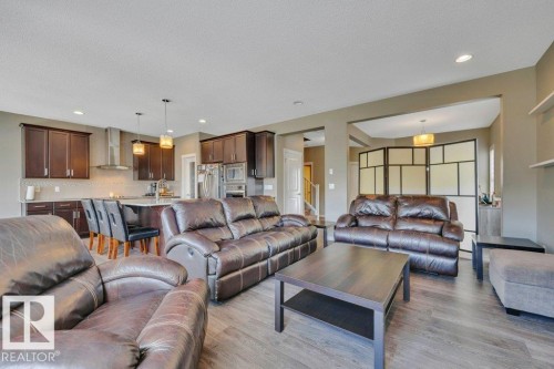1844 56 Street, Edmonton, AB - Indoor Photo Showing Living Room