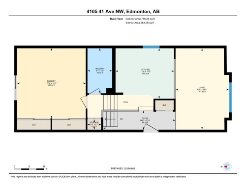 Floor plan - 4105 41 Avenue, Edmonton, AB - Other