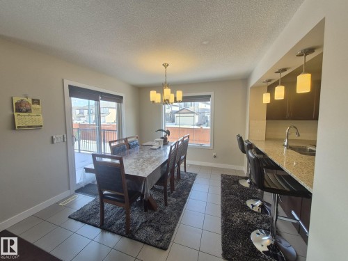 3308 18B Avenue, Edmonton, AB - Indoor Photo Showing Dining Room