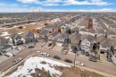 Aerial view of the property, showcasing its location within a residential development - 2630 16A Ave Nw, Edmonton, AB  - Outdoor With View 