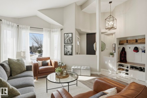 12 Evergreen Drive, St. Albert, AB - Indoor Photo Showing Living Room