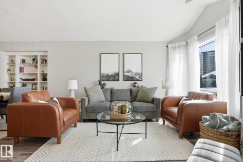 12 Evergreen Drive, St. Albert, AB - Indoor Photo Showing Living Room