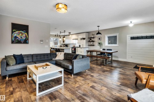 10430 148 Street, Edmonton, AB - Indoor Photo Showing Living Room