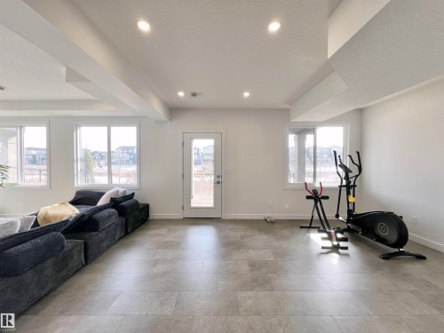 6055 King Landing Landing, Edmonton, AB - Indoor Photo Showing Gym Room