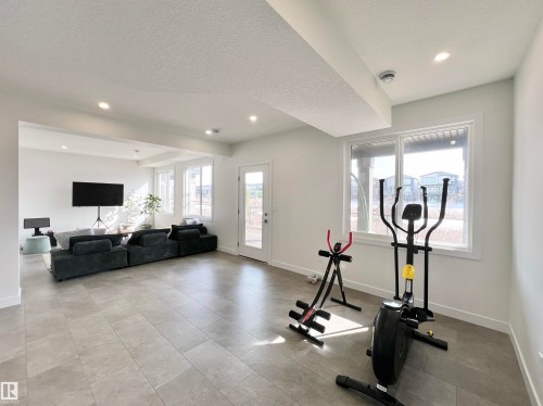6055 King Landing Landing, Edmonton, AB - Indoor Photo Showing Gym Room