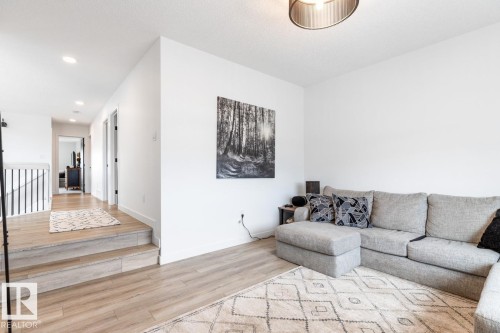 19147 22 Avenue, Edmonton, AB - Indoor Photo Showing Living Room