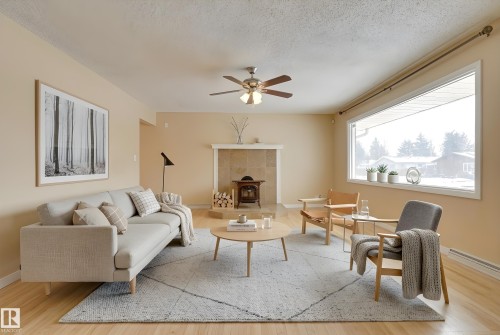 15914 92A Avenue, Edmonton, AB - Indoor Photo Showing Living Room